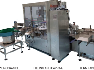 Jar Filling and Capping Machine