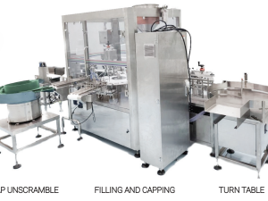 Jar Filling and Capping Machine