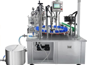 rotary perfume filling and capping machine
