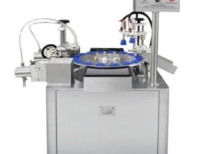 Small Bottle Perfume Filling And Pressing Capping Machine