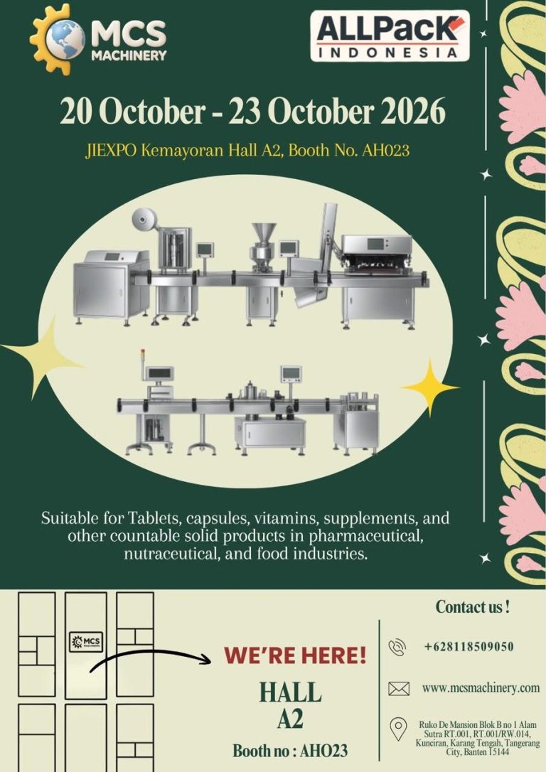 MCS Machinery at Allpack 2026