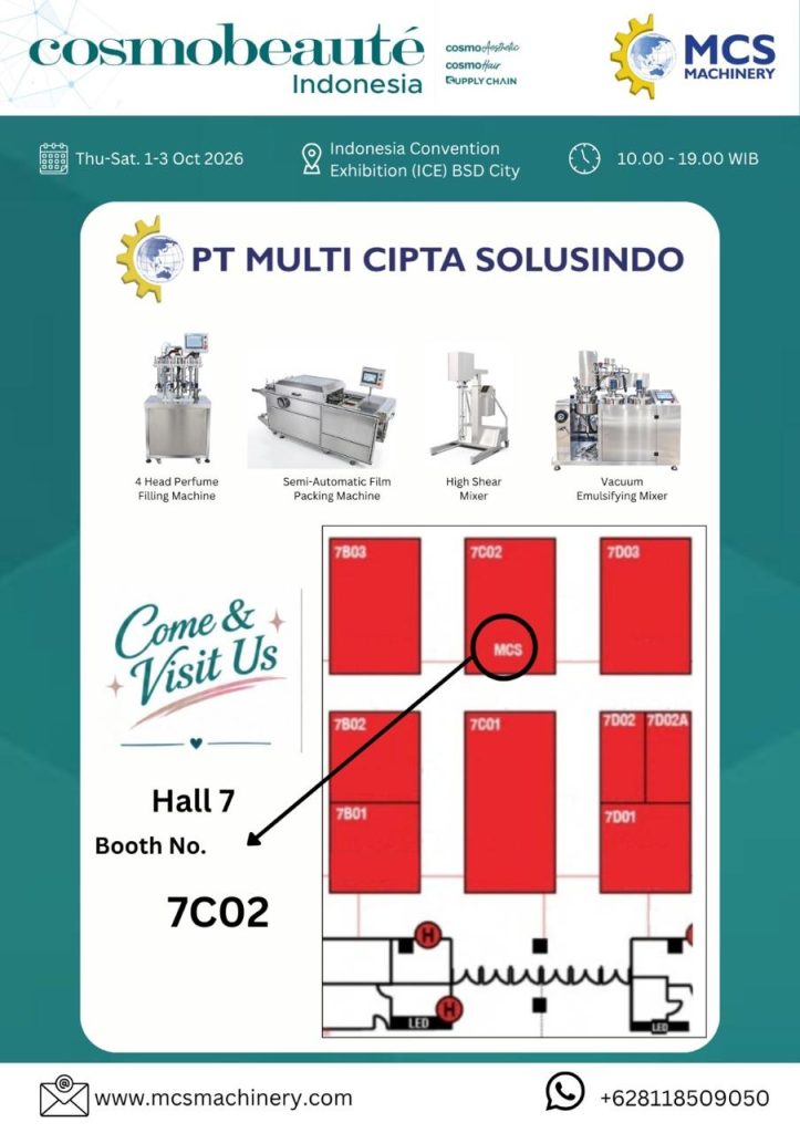 MCS Machinery at Cosmobeaute 2026